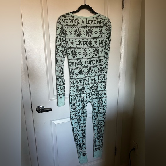 NWOT Victoria Secret PINK Winter Waffle Knit Onsie - Picture 3 of 5
